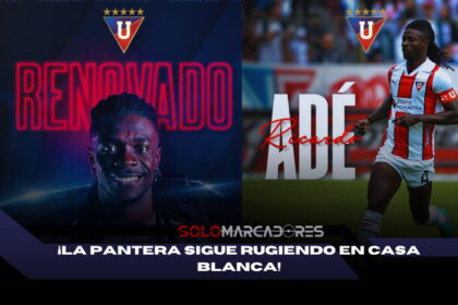Ricardo Adé renueva con Liga de Quito
