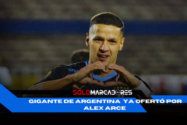 River Plate apuesta fuerte por Alex Arce