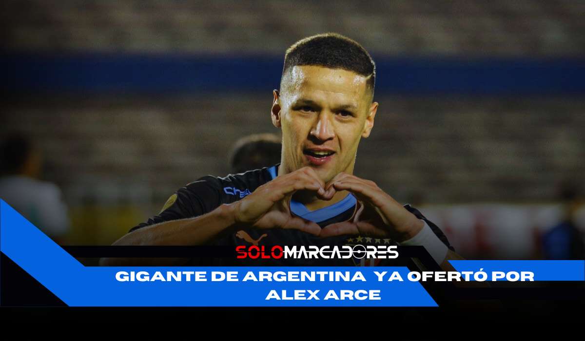 River Plate apuesta fuerte por Alex Arce