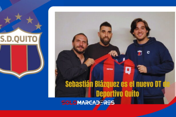 Sebastián Blázquez toma el mando del Deportivo Quito