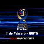 Todo listo para la gran final de la Supercopa Ecuador