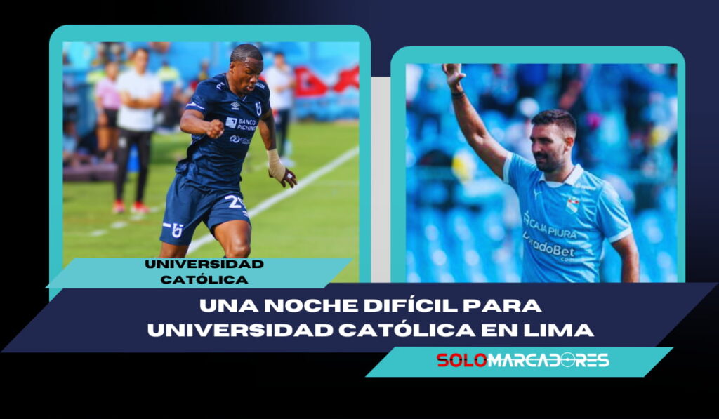 Universidad Católica no pudo ante Sporting Cristal