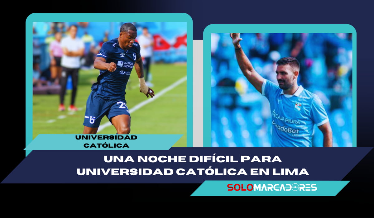 Universidad Católica no pudo ante Sporting Cristal