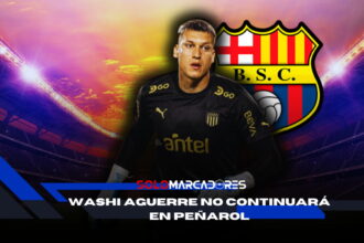 Washington Aguerre, ex Peñarol, suena fuerte para el arco de Barcelona