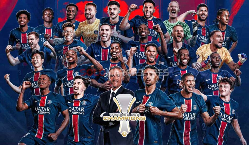 Willian Pacho hace historia con el PSG campeón de la Supercopa de Francia