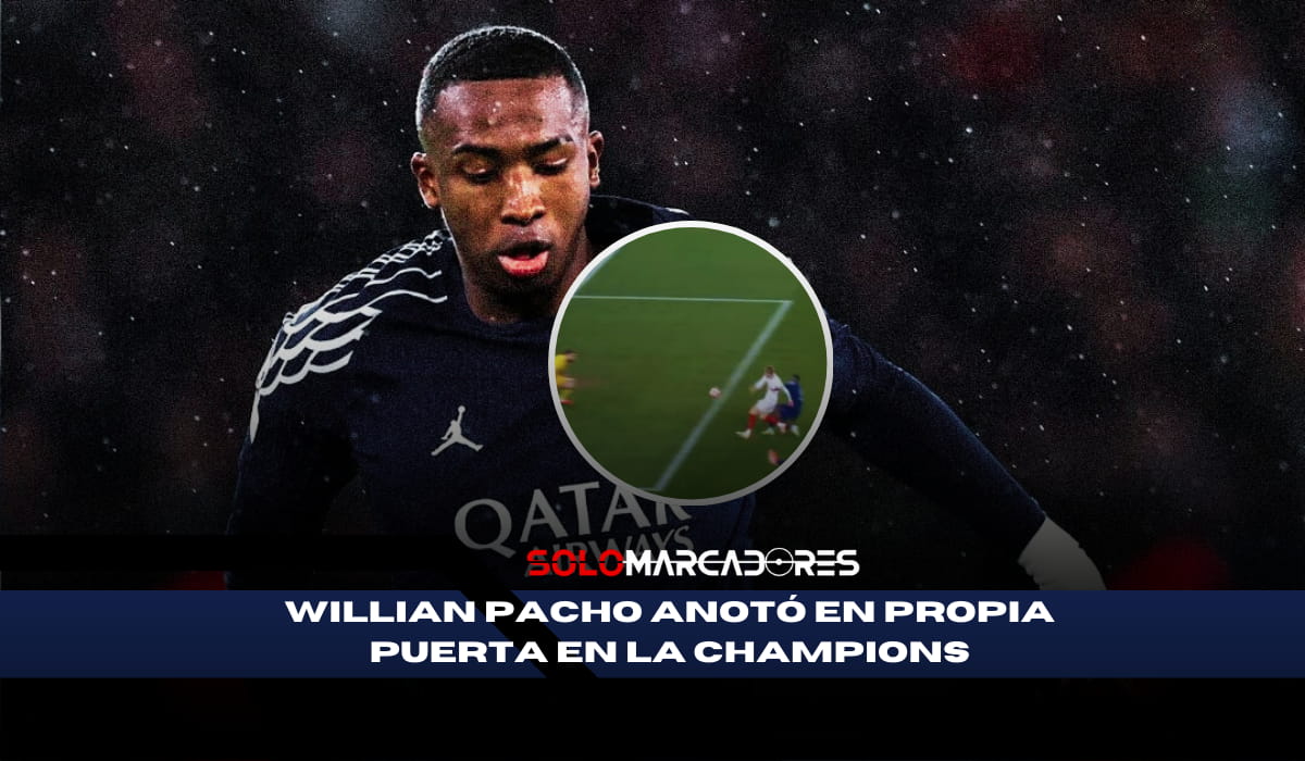 Willian Pacho protagonizó un desafortunado autogol