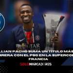 🏆 Willian Pacho suma un título más a su carrera con el PSG en la Supercopa de Francia🔴🔵 4 Willian Pacho suma un título más