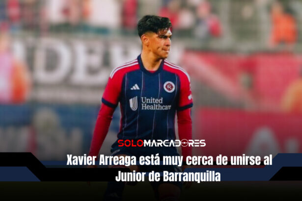 Xavier Arreaga se une al Junior de Barranquilla