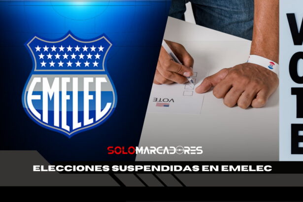 A pocas horas de las elecciones en Emelec