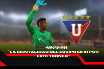 Alexander Domínguez revela el gran objetivo