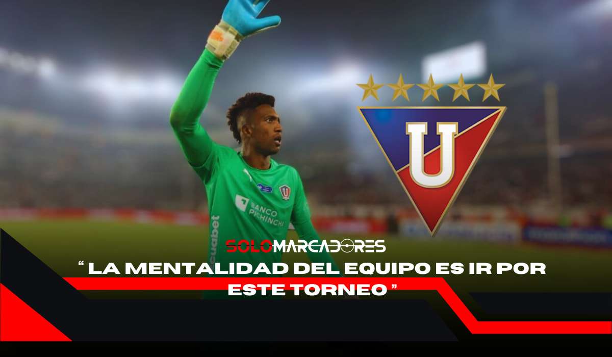 Alexander Domínguez revela el gran objetivo