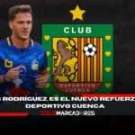 VIDEO |⚽️¡Alexis Rodríguez llega al Deportivo Cuenca! El primo de Maxi Rodríguez regresa a Ecuador para reforzar el ataque del Expreso Austral 4 Alexis Rodríguez llega al Deportivo Cuenca