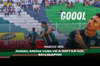 Ángel Mena la rompe con un zurdazo