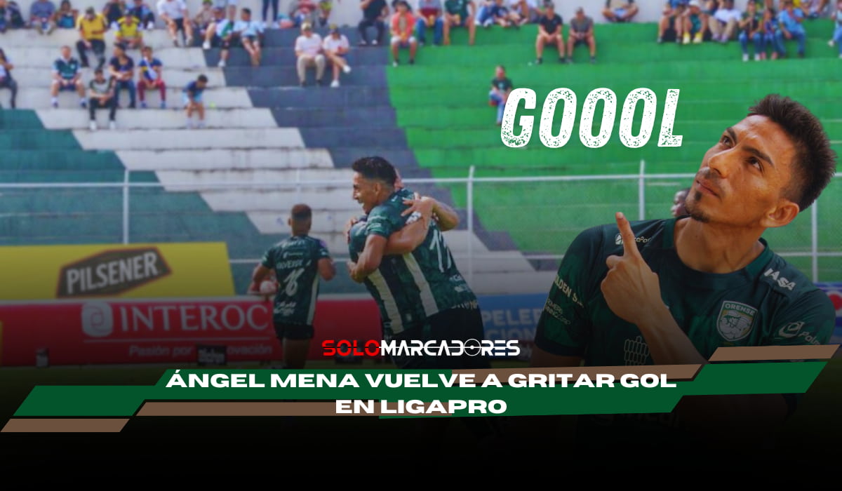Ángel Mena la rompe con un zurdazo