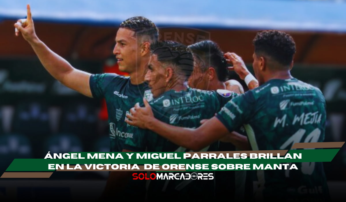 Ángel Mena y Miguel Parrales le dieron a Orense su primera victoria