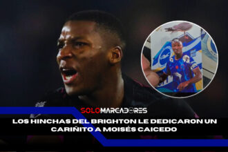 Así reaccionó Moisés Caicedo ante la hostilidad