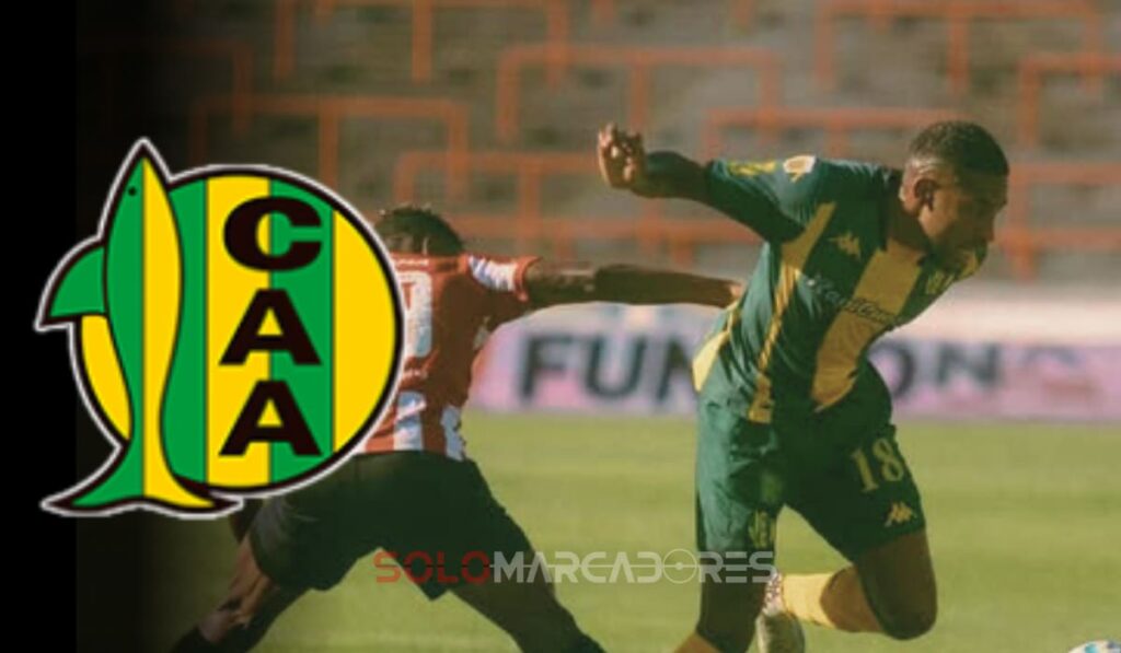 Asistencia de Ayrton Preciado en el empate de Aldosivi con Estudiantes