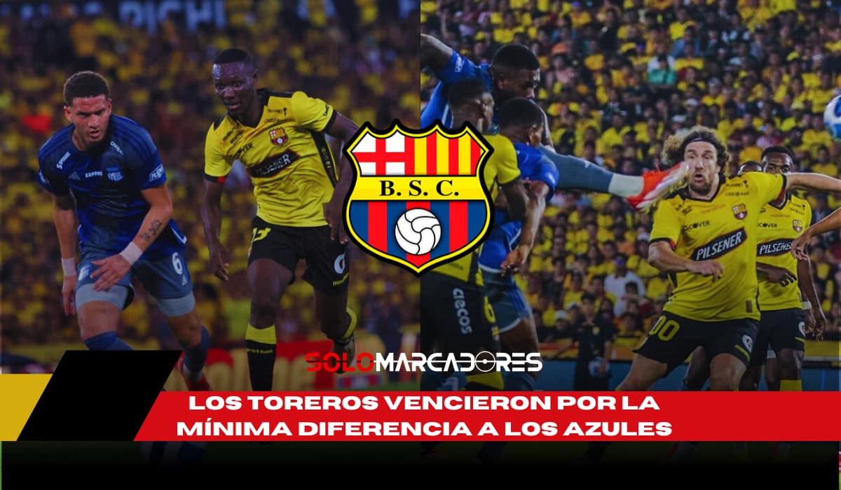 Barcelona SC se llevó el Clásico