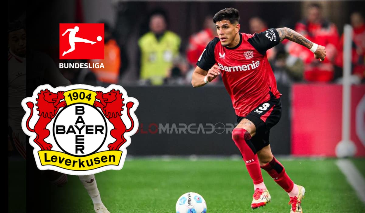 Bayer Leverkusen sigue en la pelea y Piero Hincapié