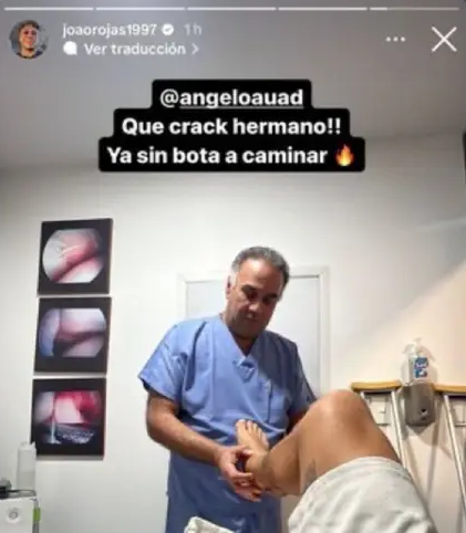 ⚽️ Joao Rojas sigue sin poder volver a las canchas y ahora Barcelona SC confirma que viajará a Uruguay para una nueva cirugía