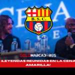Carles Puyol y Felipe Caicedo
