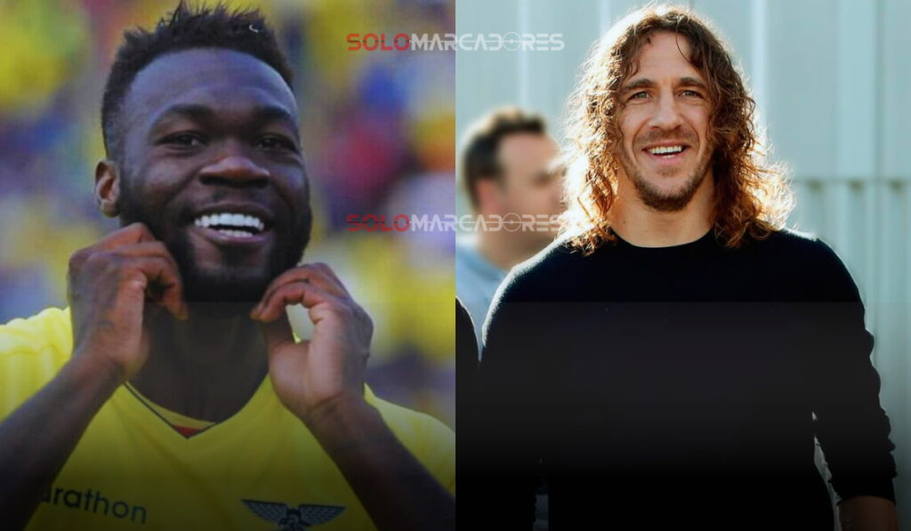 Carles Puyol y Felipe Caicedo brillaron en la Cena Amarilla de Barcelona SC