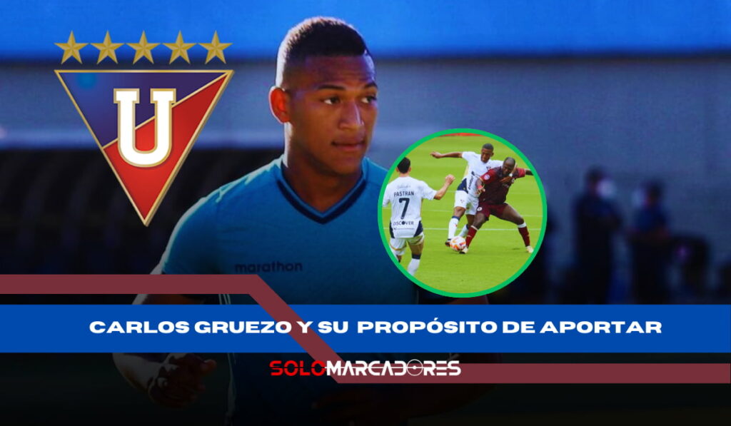 Carlos Gruezo no vino de paseo