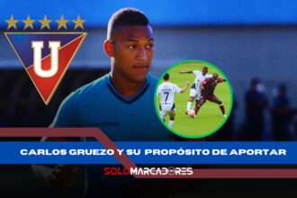 Carlos Gruezo no vino de paseo