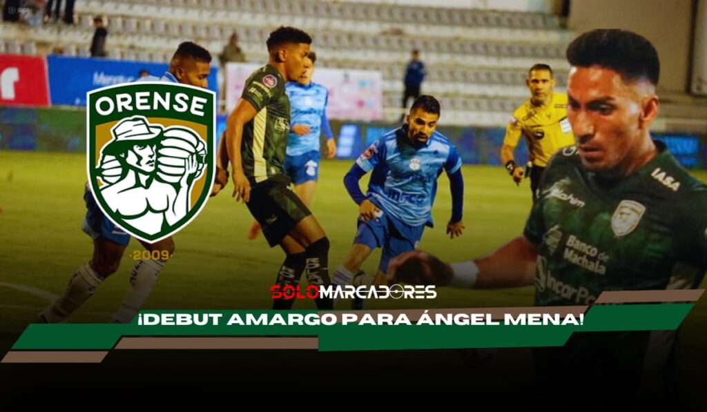 Debut amargo para Ángel Mena