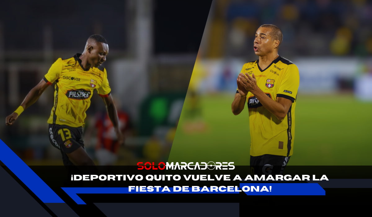 Deportivo Quito derrota a Barcelona SC