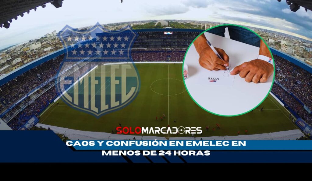 Día de locura en Emelec