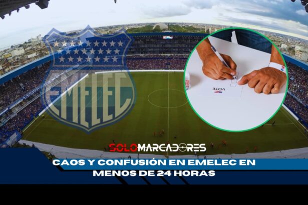 Día de locura en Emelec