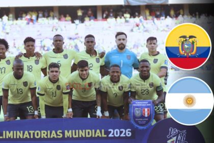 Ecuador define su localía contra Argentina en Eliminatorias