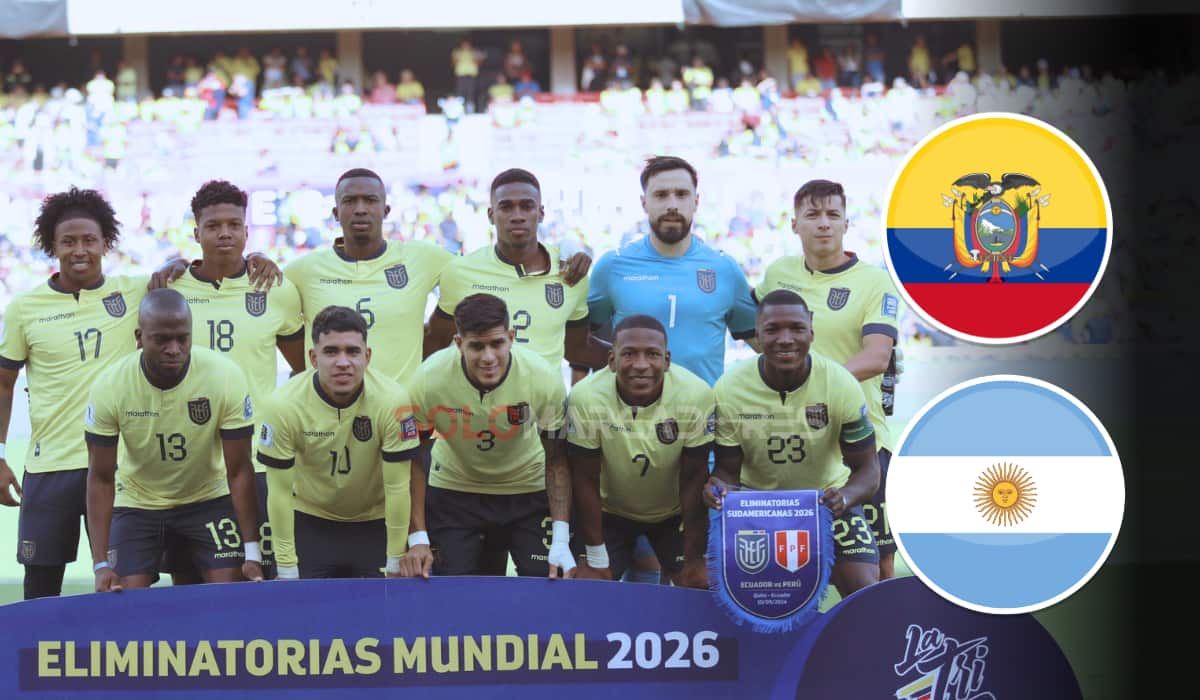 Ecuador define su localía contra Argentina en Eliminatorias