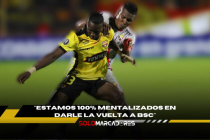 Eddy Mejía confía en la remontada ante Barcelona SC