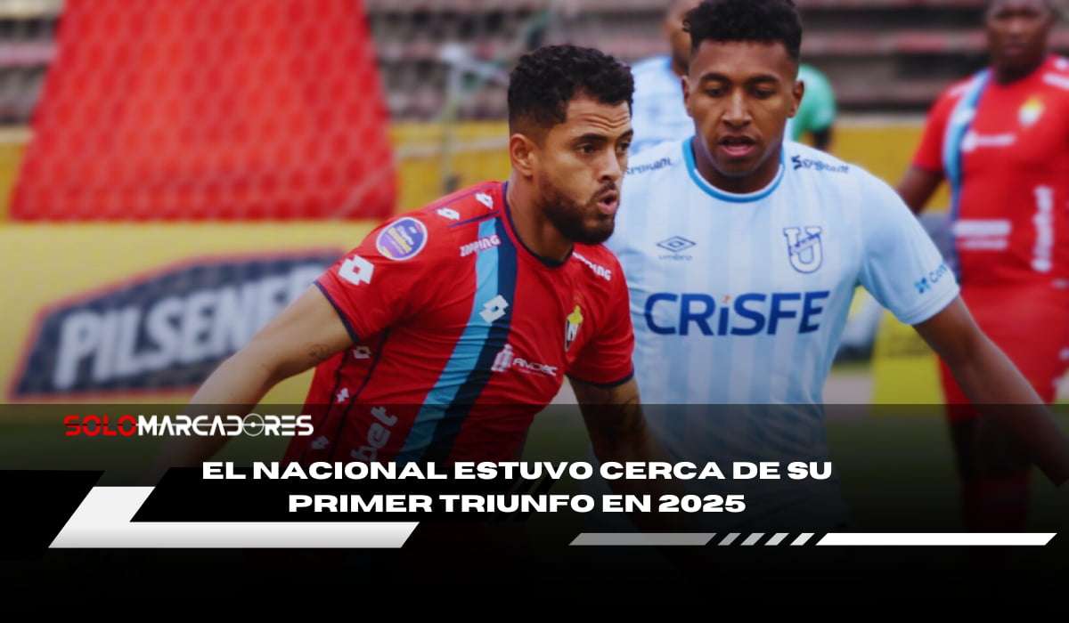 El Nacional acariciaba su primera victoria