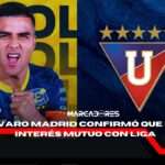 VIDEO |¡Liga de Quito va por un nuevo refuerzo! 🔥 El chileno Álvaro Madrid confirma el interés de LDU y se ilusiona con jugar en Ecuador 4 El chileno Álvaro Madrid confirma el interés
