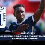 VIDEO |⚽🔥 ¡Eryc Castillo sigue on fire en Alianza Lima! Anotó su segundo gol en la Liga 1 con una asistencia de lujo de Fernando Gaibor 3 Eryc Castillo sigue on fire en Alianza Lima