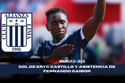 Eryc Castillo sigue on fire en Alianza Lima