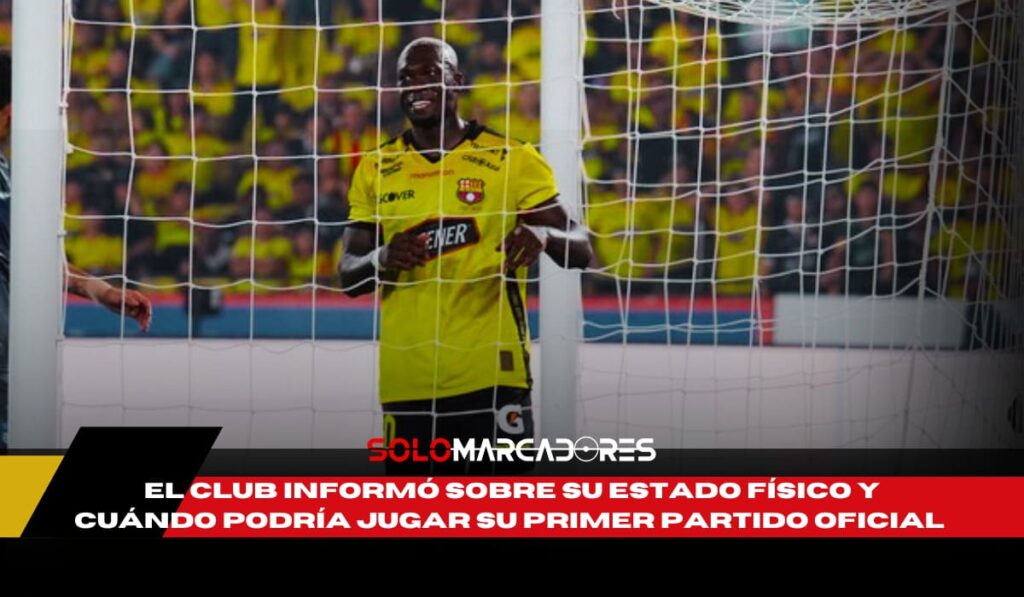 Felipe Caicedo sigue sin debutar en Barcelona SC y el club reveló la razón