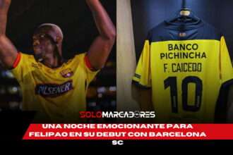 Felipe Caicedo vivió un debut emocionante