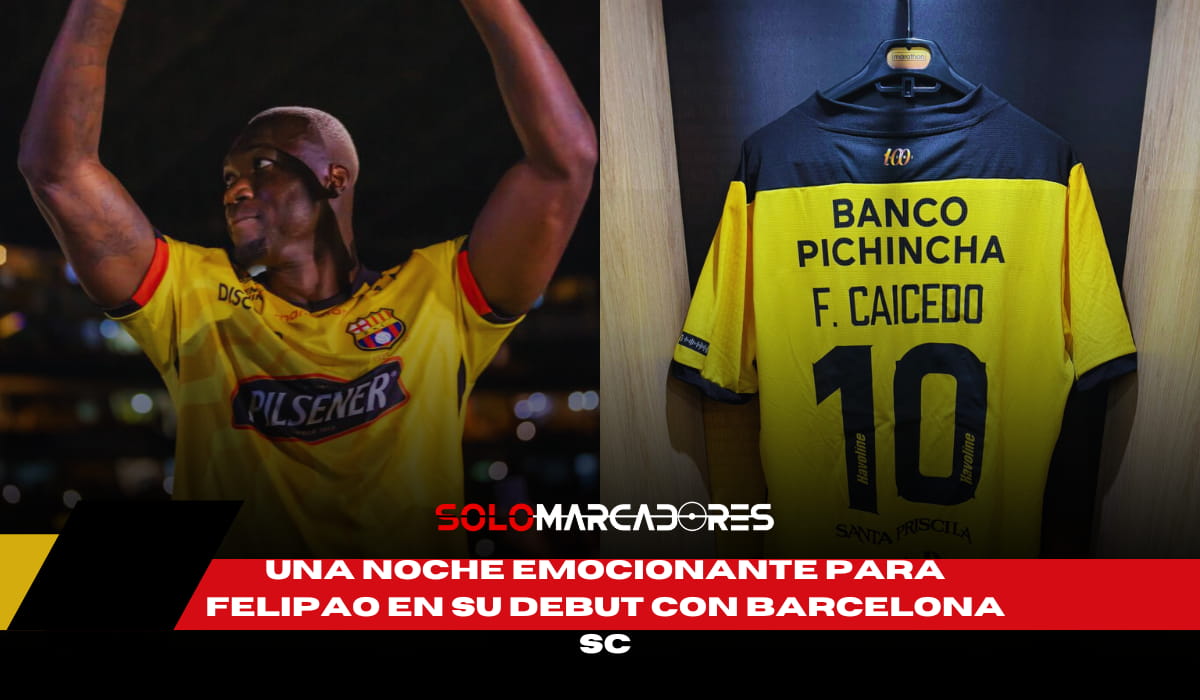 Felipe Caicedo vivió un debut emocionante