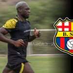Felipe Caicedo vuelve a entrenar con Barcelona SC