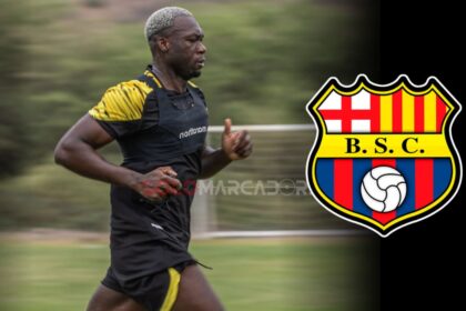 Felipe Caicedo vuelve a entrenar con Barcelona SC