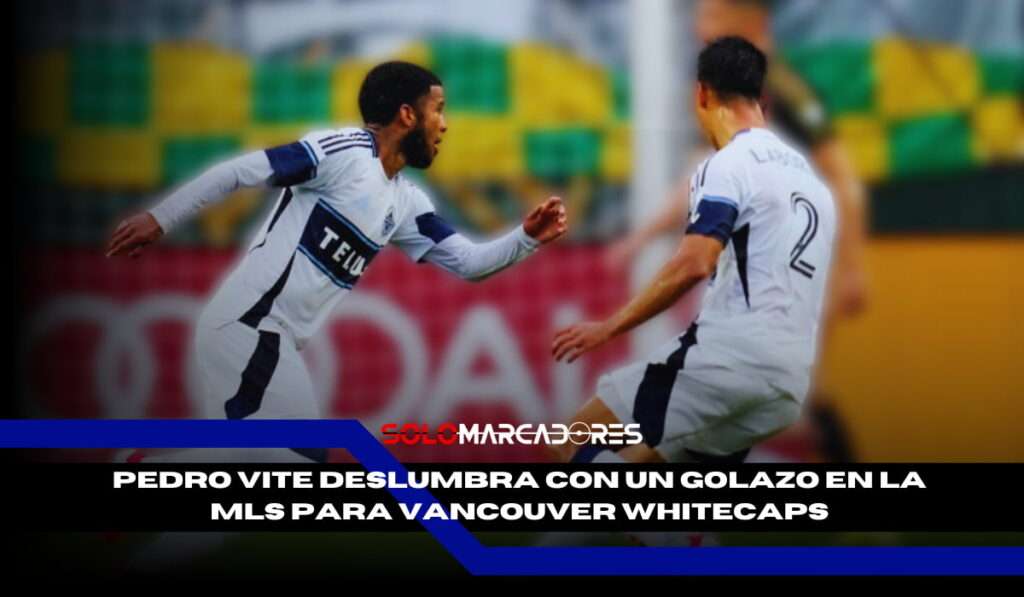 Golazo de Pedro Vite en la MLS