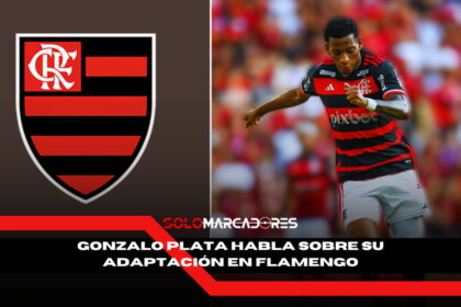 Gonzalo Plata sigue creciendo en Flamengo