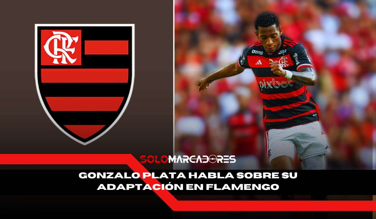 Gonzalo Plata sigue creciendo en Flamengo