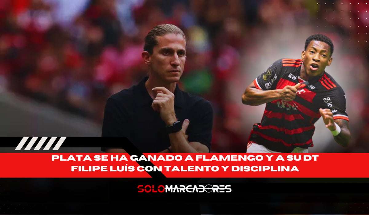 Gonzalo Plata tiene a Flamengo a sus pies y a Ecuador orgulloso