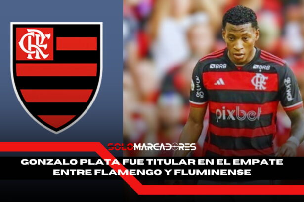 🔥 Gonzalo Plata y Flamengo se quedaron sin liderato