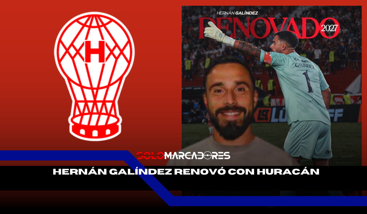 Hernán Galíndez renovó con #Huracán